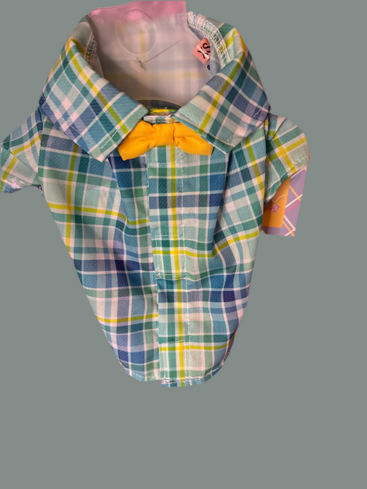 Plaid Bow Tie (XS)