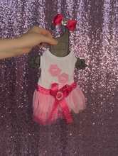 Load image into Gallery viewer, Adorable Kisses Puppy Dress (XS) Tiny