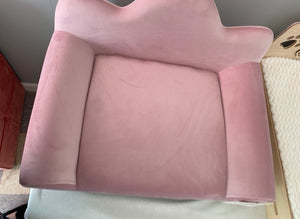 Pink Plush Pet Couch