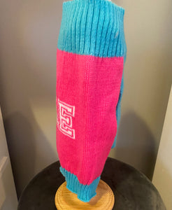 BAE Bright Pink & Blue  Sweater