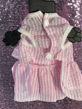 Load image into Gallery viewer, Pink Bow Puppy Dress (XS)